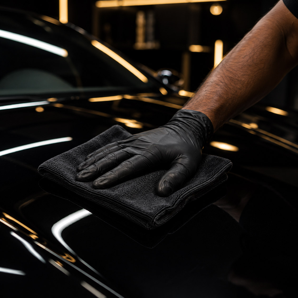 Goldküste Detailing – Handreinigung Mikrofasertuch